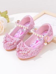 Princess Style Crystal Shoes for Girls