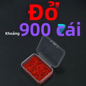 Bộ 900 Dây Thun Câu Cá - Dây Thun Đàn Hồi Cao Màu Đỏ Vàng Dây Buộc Mồi Câu Nhanh Vòng Tải Mồi Câu Cho Câu Cá Biển Câu Cá Trên Thuyền