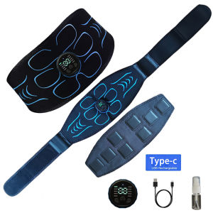 Smart Waist Muscle Toner Abdominal Toning Belt Body Massager Abs Trainer Muscle Training Workout Home Gym Fitness Equipment