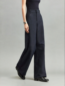 Vero Moda | Womens Loose Fit Commute Trousers with Belt and Cinchable Hem