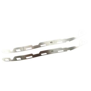 OUHOE | 2 Pcs Reinforced Stainless Steel Metal Repair Bracket Buckle for Golf 6 2009-2014 Grand Touring Injektion R20 Front Bumper Auto