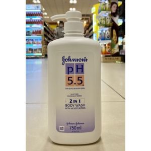 Sữa tắm Johnson PH 2in 1 Hạnh nhân 750ml