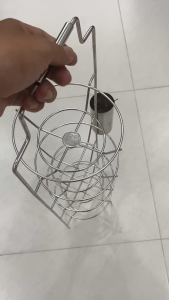 Kệ Xách tô inox 201 Chắc Chắn Tiện Lợi