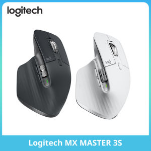 Logitech | Logitech MX Master 3S Wireless Bluetooth Mouse Ultra-Quiet Electromagnetic Scroll Wheel 8000DPI Flow Cross-Device Ergonomic