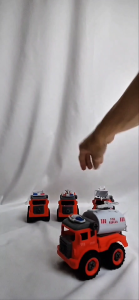 Mainan Mobil Truk Tentara Army Militer Polisi Construction DamKar DIY Assembly Bongkar Pasang Fire Truck Konstruksi Police