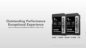 Lexar 1TB SDXC Professional Silver Plus (205MB/s)