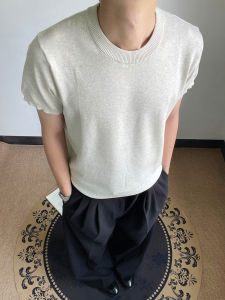 WUKONGYOUHUO | Minimalist Summer Knit T-Shirt