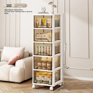 Home Snack and Toy Storage Drawer Organizer Shelf