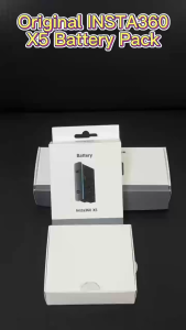 【🇸🇬 STOCK】Original Insta360 X5 Battery Charger Dual-slot Two Bay Fast Charging Case With 2400mah battery For Insta360 X5 Power Volt Accessories