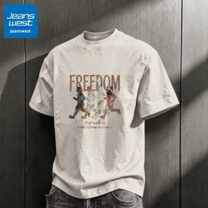 Jeanswest | Casual Loose American Style T-Shirt