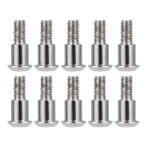 M3x4x10mm Hex Buttonhead Incision Kingpin Shoulder Screws 10Pcs for 1/10 RC Car Axial SCX10 AR44 AR45 Vanquish F10 Capra F9 Axle