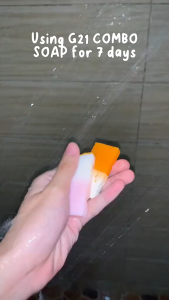 [SG INSTOCK] G21 Soap (Golden Dust Glass Skin Soap 135g Duo Soap 150g Honey Oatmeal 150g)