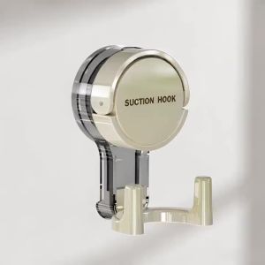 3Pcs Strong Vacuum Suction Hooks Traceless No-Drilling Adhesive HooksBathroom Kitchen Door ToiletHold Storage Hooks