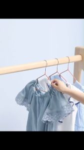 Hanger Baju Kawat Dewasa Gantungan Baju Besi Set Warna YJ-1 Hanger Kawat Tebal Kuat Premium Coating