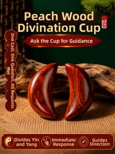 BINYUE | Peach Wood Divination Cup
