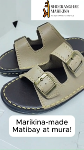 Marikina-made sandals for men (with buckles)