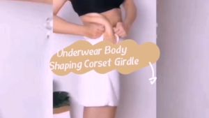 Women Body Shaping Corset Girdle High Waist Slimming Panties Belly Control Panty Butt Lifter Underwear Seluar Dalam Wanita Ready Stock 111228 - ZK MALL