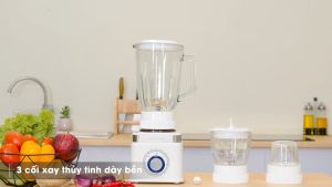 Máy xay sinh tố đa năng Sunhouse SHD5582W chính hãng trưng bày mới 98-99% chính hãng 100% bảo hành 12 tháng chính hãng