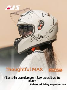 AIS | Womens All Seasons Full Face Motorcycle Helmet 3C Certified