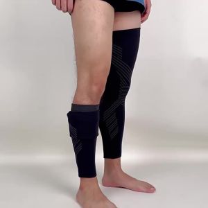 1/2PCS Full Leg Copper Compression Sleeves for Men And Women Long Knee Brace Support for Basketball Running Workout Cycling