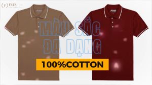 Áo Thun Polo Trung Niên Tay Ngắn Có Túi Chất Vải Cotton Co Giãn Thoải Mái Thấm Hút Màu Sắc Trung Tính FATAA031_1