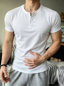 LIUBU | Tailored Square-Shoulder Short Sleeve T-Shirt for Fitness and Sports