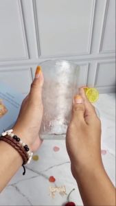 Gelas Kaca GLACIER SHORT 300ml Aesthetic Mewah Hotel Cafe Minum Estetika Mocktail Resto Unik