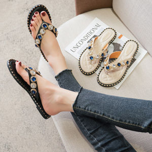 IELGY womens all-match flat flip flops