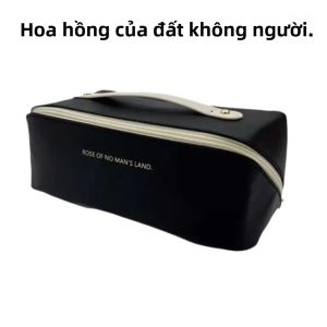 Túi Đựng Đồ Trang Điểm Sang Trọng Dành Cho Nữ Túi Đựng Mỹ Phẩm Du Lịch Túi Đựng Mỹ Phẩm Bằng Nylon Hộp Đựng Đồ Vệ Sinh Cá Nhân Dành Cho Nữ Hộp Đựng Đồ Có Khóa Kéo