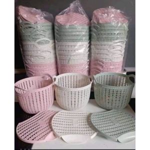1 Lusin Keranjang Serbaguna Topas + Tutup Clio Kranjang Plastik