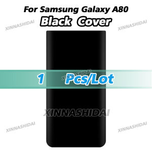 100% New Quality Back Battery Cover with Camera Lens - Rear Panel Housing Case for Samsung A80 Replacement Parts