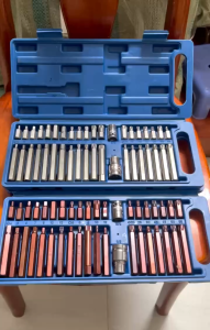 Bộ lục giác hoa thị bông mai 40 chi tiết cho sửa chữa máy móc (Cơ khí Hà Nội)