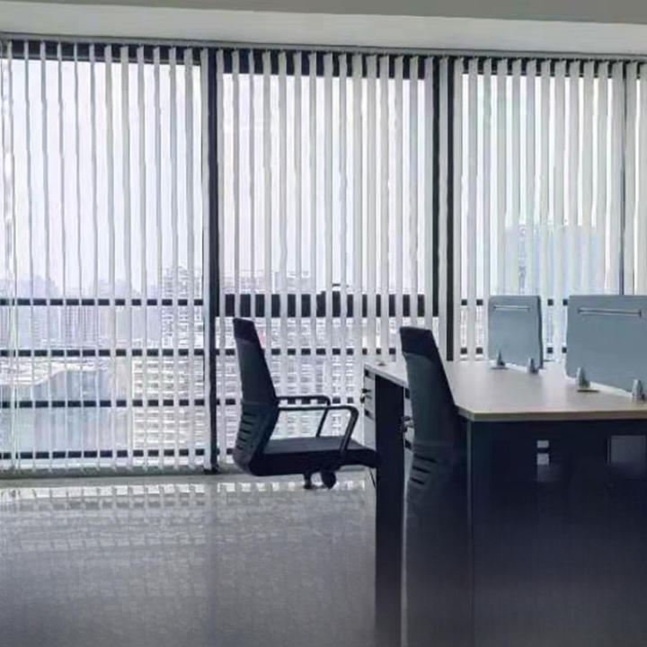 Modern Minimalist Vertical Blinds for Living Room Office Glass ...