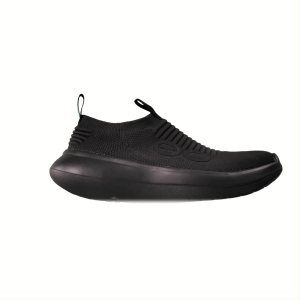OOFOS Mens Oomy Zen Black รองเท้าเพื่อการฟื้นฟู