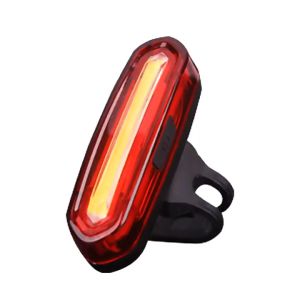 EBOO Abor Sports 100 lumens waterproof Six Flashing Modes Bicycle USB Charging Warning Rear lights Bike Led Tail Light 26 COB LED Easy installation and long battery life