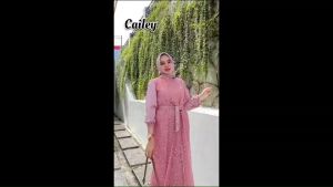 CAILEY gamis gaun pesta pernikahan kondangan wisuda walimah muslimah