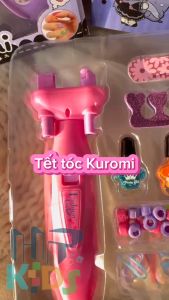 Máy Tết tóc Kuromi xinh xắn dễ thương cho bé gái