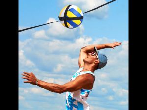 เข็มขัดฝึกซ้อมวอลเลย์บอล สายเข็มขัด ปรับระดับได้ สําหรับฝึกเล่นวอลเลย์บอล และวอลเลย์บอล