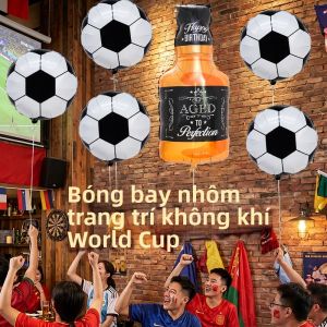 Bóng Bay Nhôm Trang Trí Quán Bar Bóng Đá World Cup