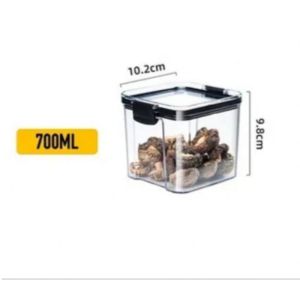 Food Storage Container Plastic Kitchen Refrigerator Noodle Box/ Bekas Makanan Kedap Udara 密封罐 Tupperware