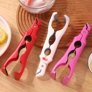 1pc multifunctional three in one anti scald clip bowl clip anti slip clip kitchen clip steaming vegetable insulation artifac