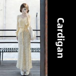 LIRUSHAN | Elegant Bohemian Yellow Flowered Dress Summer New Arrivals
