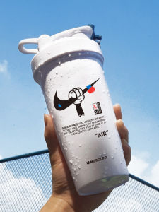 Cốc Lắc Thể Thao Cho Nam Tập Luyện Bóng Rổ Hỗn Hợp Protein Cốc Lắc Di Động Có Thước Đo Cốc Lắc Học Sinh Cốc Lắc Thể Thao