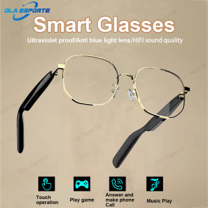 Smart Anti blue light Glasses Bluetooth Earphones Intelligent Calls Music Sound Quality Voice Assistant Long Battery Glasses New