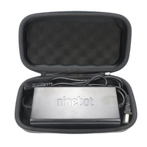 zhencool | Portable Hardshell Waterproof Motorcycle Electric Vehicle Battery Charger Protective Case Shockproof Durable Rainproof Bag