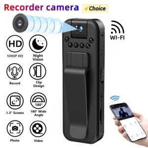 Wifi 1080P Body Mini Camera Portable Small Digital Video Recorder Police BodyCam Infrared Night Vision Miniature Camcorder