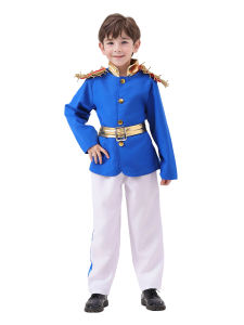 Kids Handsome Prince Charming Cosplay Costumes For Book Week Fancy Dress Halloween Party