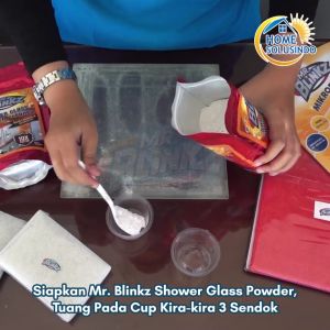 Paket Oh My Clean - Pembersih Kerak EZClean Stainless & MRBLINKZ Glass Cleaner Pembersih Kamar Mandi