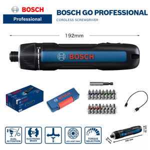 Bosch | Bosch Go3 Electric Screwdriver Lithium Cordless Rechargeable Screwdriver Set Mini Portable DIY Tool for Home Repair Professional