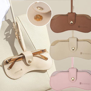 Xách tay PU da bao đựng kính phụ nữ người đàn ông thời trang Kính mát du lịch bảo vệ bìa mặt dây chuyền tổ chức Túi phụ kiện Kính mắt